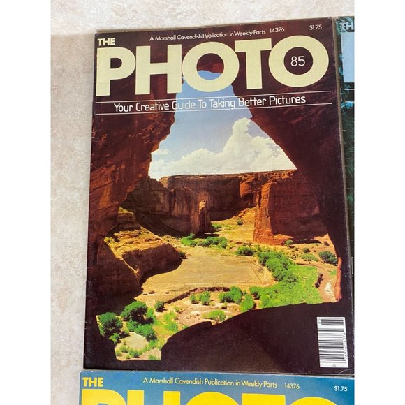 Marshall Cavendish The Photo Magazine 1981 Lot Of Four - Picture 2 of 7